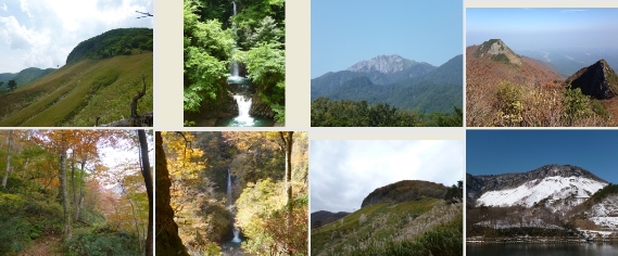 大山の風景（鳥取県中部エリア）