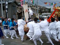 岩美町田後（たじり）神社の春祭