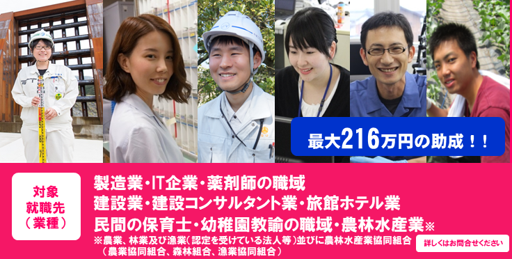 鳥取県未来人材育成奨学金支援助成金対象認定者募集