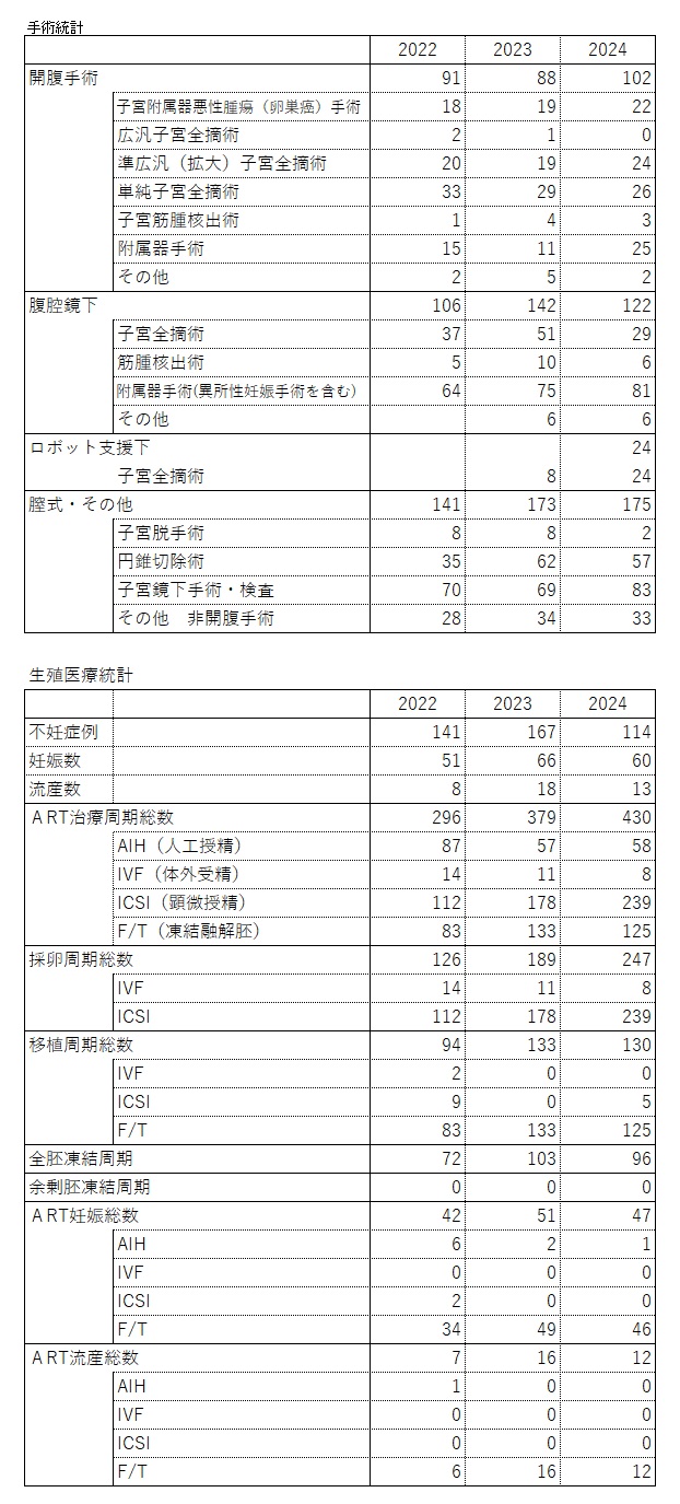 診療実績2024