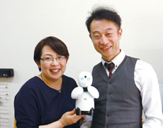 石原睦巳さんと今川由紀子さんの写真