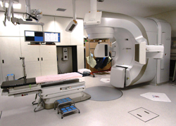 高精度放射線治療装置の写真