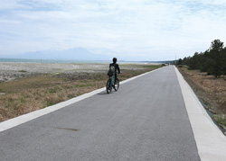 弓ヶ浜サイクリングコースの写真