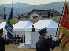 令和5年鳥取中部ふるさと広域連合消防出初式1