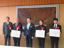 令和4年度鳥取県環境立県推進功労者表彰式2