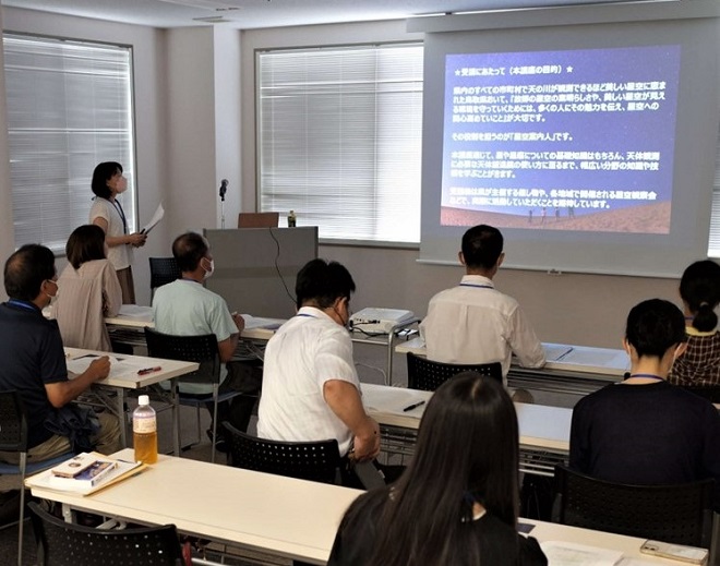 昨年の開講式の様子