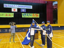 鳥取県選手団結団式1