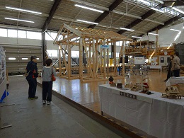 木造建築科展示状況写真