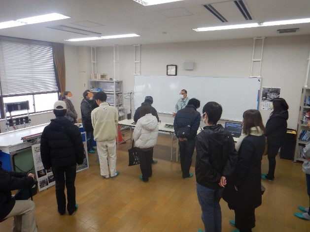 ものづくり情報技術科見学風景