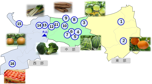 産地マップ