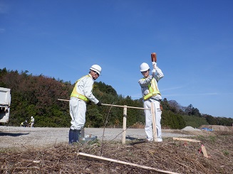 令和５年１２月工事現場での実習