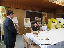 株式会社ちむらの「とうふちくわ」とポケモン・サンドのコラボ商品発売報告会1