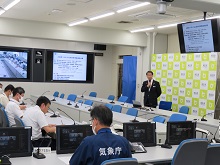 台風第10号に係る鳥取県情報連絡会議1