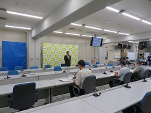 秋雨前線による大雨に係る鳥取県情報連絡会議1