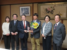 土海悠太　選手からのJOCジュニアオリンピックカップ 全日本ジュニア選抜室内テニス選手権大会シングルス優勝報告会1