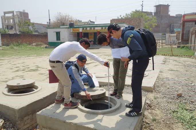 インドでの汚水処理