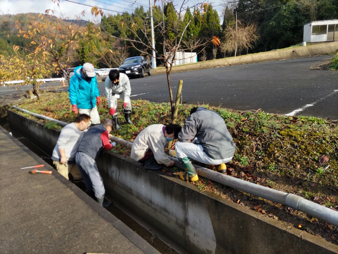 楠城地区　融雪装置設置の写真