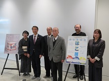 倉吉百花堂委員会からの鳥取県立美術館開館応援企画美術展「はこ展」開催報告会2
