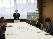 米子ソウル便の増便に向けた情報連絡会議1