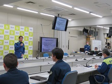鳥取県災害警戒本部会議1