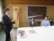 「南部町産恩田さくら和牛カレー」販売10周年報告会1