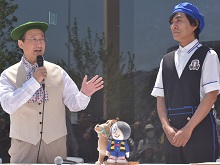 鳥取県＆シグネチャーパビリオン「いのちめぐる冒険」との連携協定調印式1