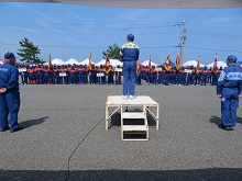 第71回鳥取県消防ポンプ操法大会2
