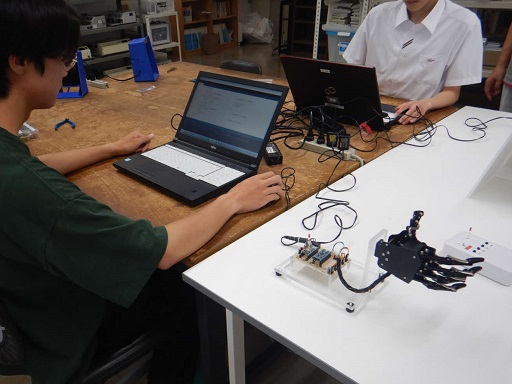 ロボットプログラミング体験