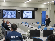 大雨に係る鳥取県情報連絡会議1