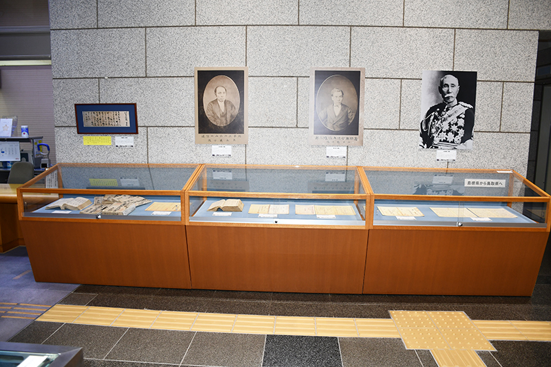 鳥取県ができるまで展示2
