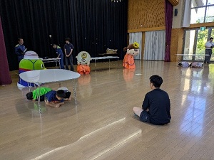 避難行動の状況