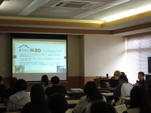 事業所紹介の様子