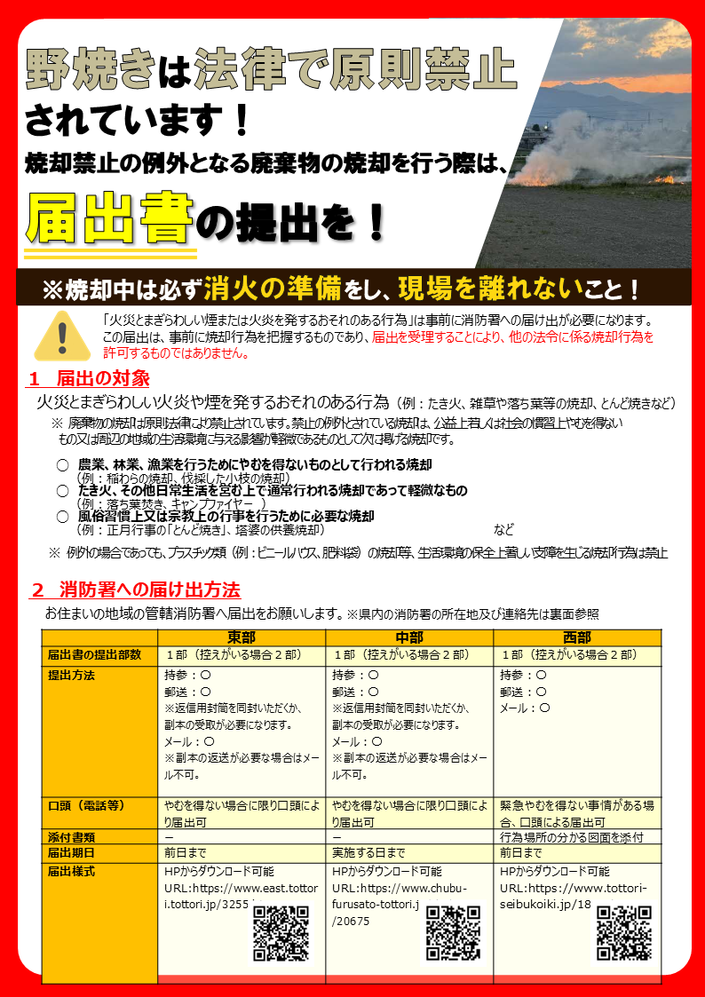 届出チラシ