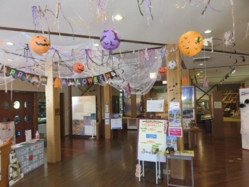 ハロウィン限定デコレーション