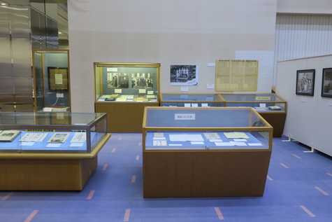 後期：館内の展示風景３（兵士と家族）