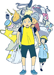 ヤングケアラーのイメージイラスト