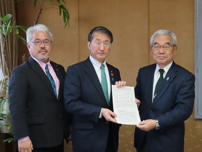 申し入れの様子