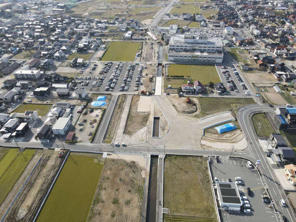 バイパス工事前