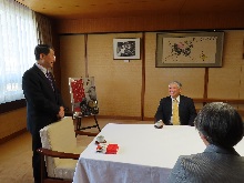 伊田武志氏からの「ゴールデンコーチ」出版報告会1