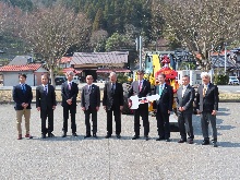 超高性能林業機械スパイダーお披露目会2