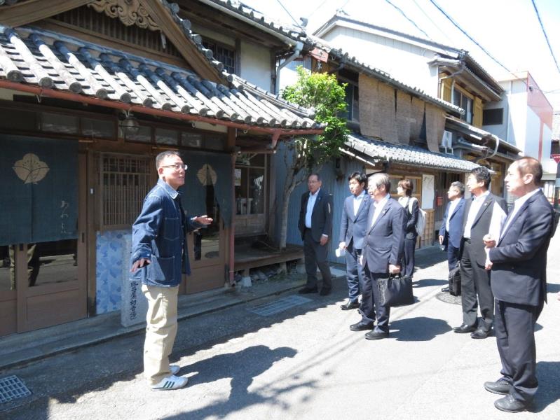 株式会社あわえの調査の様子