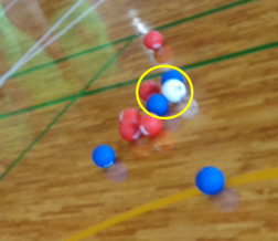 優勝を決めた青2投