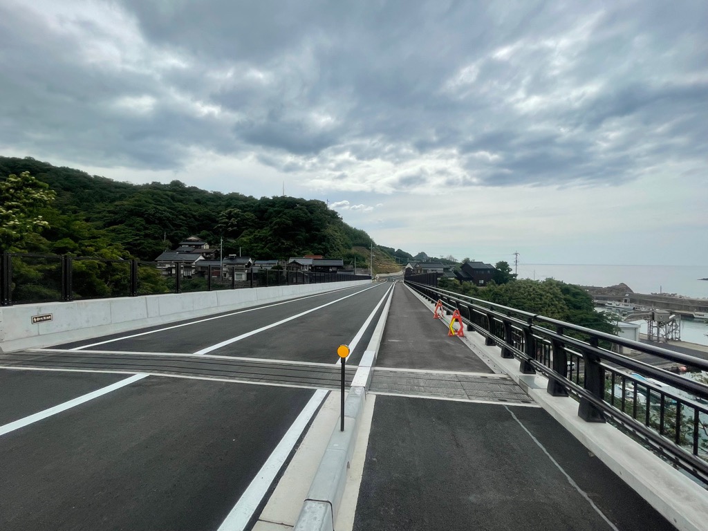 いさりび橋　橋面写真