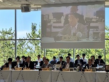 全国知事会議　災害対応訓練1