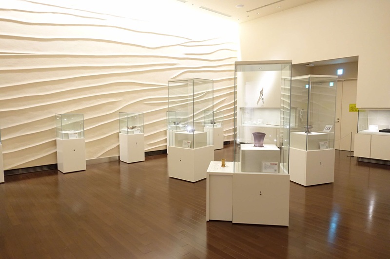 重要文化財展示室の中の様子
