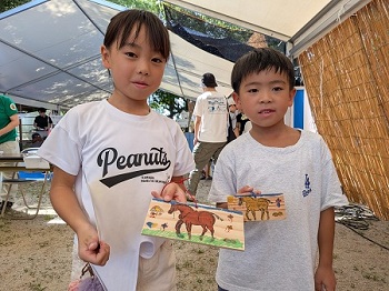完成した絵馬