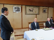 アサヒコンサルタント株式会社からの令和8年熊本地震災害義援金贈呈式1