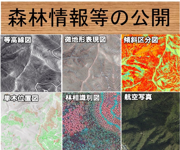 森林情報の公開