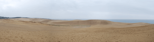 馬の背の風景