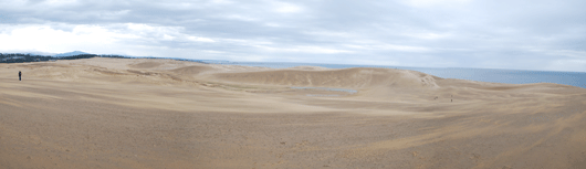 馬の背の風景